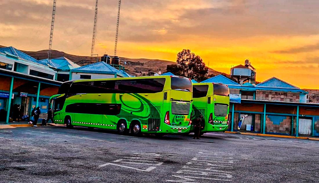 Bus Diurno Arequipa a Puno