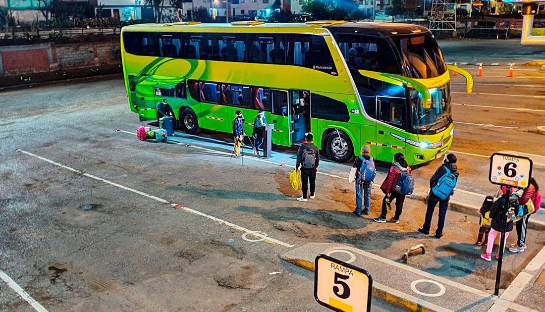 Bus Diurno Arequipa a Puno